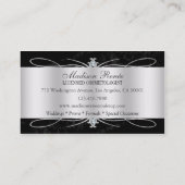 Lavish Ebony Sparking Cosmetoloog Visitekaartje (Achterkant)