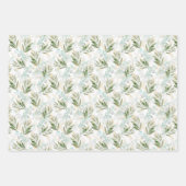 Lavish Fruits, Berries, vogels en afgewerkte olie Inpakpapier Vel (Voorkant 2)