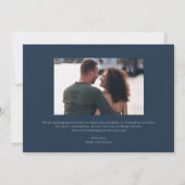 Lavish Glow Editable Color Save the Date Kaart (Achterkant)