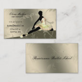 lavish iory ballerina Visitekaartje (Voorkant / Achterkant)