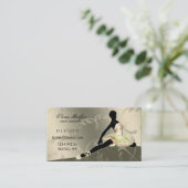 lavish iory ballerina Visitekaartje (Staand voorkant)