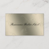 lavish iory ballerina Visitekaartje (Achterkant)