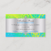 Lavish Lemon Limoen mousserende cosmetoloog Visitekaartje (Achterkant)