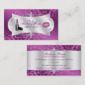 Lavish Plum Sparking Cosmetoloog Visitekaartje (Voorkant / Achterkant)