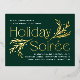 Lavish Soirée Folie Holiday Invitation Briefkaart