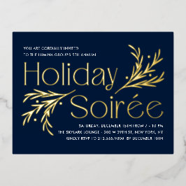 Lavish Soirée Folie Holiday Invitation Briefkaart