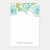 Lavish | Waterverf Florals Post-it® Notes (Voorkant)