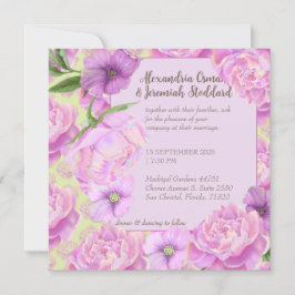 Lavish Wedding Uitnodiging
