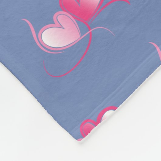 LAVISHLY LOVED Christelijk Fleece Deken (Hoek)