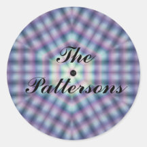 LavishlyOn Customizab Country Pink Blue Pset Seal