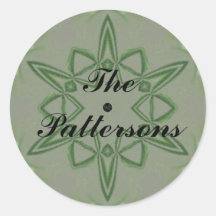 LavishlyOn  Green Celtic Knot Star