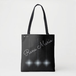 LavishlyOn Monogram Modern Contemmodern diamant T Tote Bag