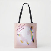 LavishlyOn Rainbow Birds Sun Sky Tote Bag (Voorkant)