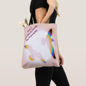 LavishlyOn Rainbow Birds Sun Sky Tote Bag (Dichtbij)