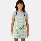 LavishlyOp Groen ben je dol op hartopmerkingen Schort (Insitu)