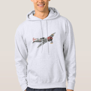 Lavochkin La-7 Sovjet WW2 Voetbal Hoodie