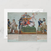 Lavoisier, Comite de Surete Generale Briefkaart (Voorkant / Achterkant)