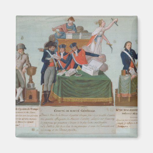 Lavoisier, Comite de Surete Generale Magneet (Voorkant)