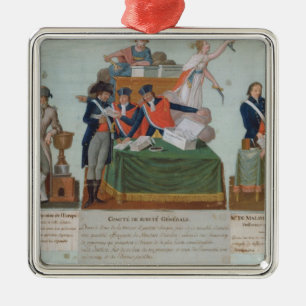 Lavoisier, Comite de Surete Generale Metalen Ornament