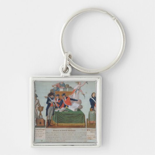 Lavoisier, Comite de Surete Generale Sleutelhanger (Voorkant)