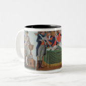 Lavoisier, Comite de Surete Generale Tweekleurige Koffiemok (Voorkant links)