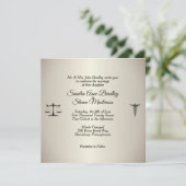 Law and Medicine Union Red Rose Kaart (Staand voorkant)