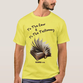 Law and Testimony Unisex T-shirt