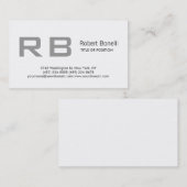 Law Automotive Bakery Music DJ Etc. Visitekaartje (Voorkant / Achterkant)