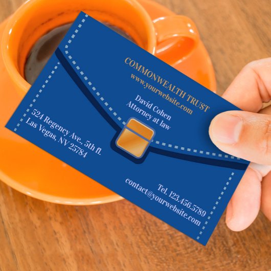 Law Briefcase Visitekaartje