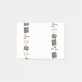 Law design notitieblok post-it® notes (Voorkant)