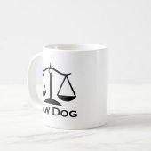 Law Dog Koffiemok (Voorkant links)