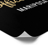 Law Enforcement Officer Police Graduation Welcome Poster (Hoek)