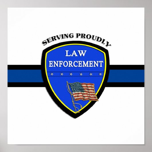 Law Enforcement Poster (Voorkant)