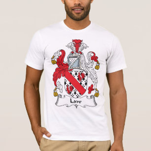 Law Family Crest T-shirt