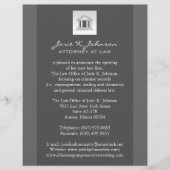 Law Firm Announcement Flyer (Voorkant)