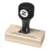 Law Gavel Juridisch Antiek Advocate Retouradres Rubberstempel (Stempel)
