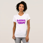  "Law Girl" Law Student, advocaat, LE T-shirt (Voorkant volledig)