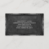 Law Justice Scales | Antiek Lijst Visitekaartje (Achterkant)