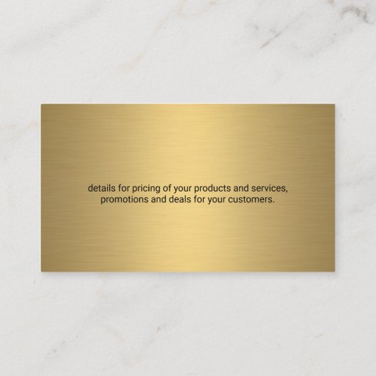 Law Justice Scales Logo | Zakelijk Man in Suit Visitekaartje (Achterkant)