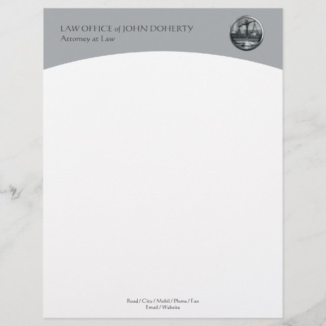 LAW KANTOOR Letterhead Persoonlijk Briefhoofd