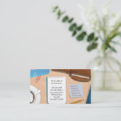 Law Kantoor Work Visitekaartje (Staand voorkant)