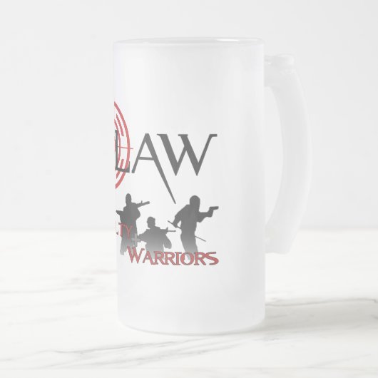 LAW Koudglas Matglas Bierpul (Voorkant rechts)