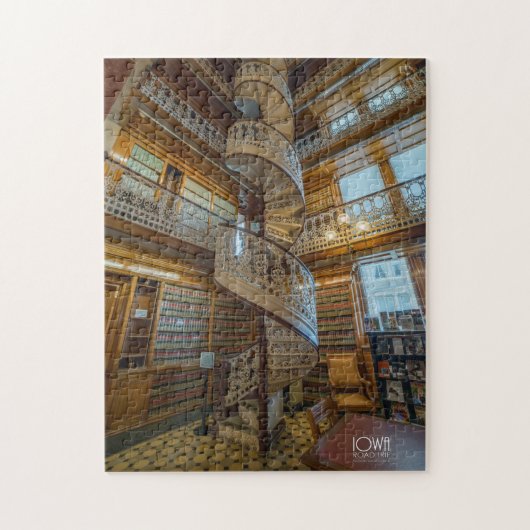 Law Library op Iowa State Capitol in Des Moines Legpuzzel (Verticaal)