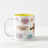 Law Of Attraction Mug Tweekleurige Koffiemok (Links)