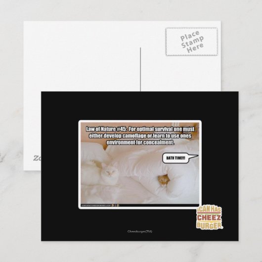 Law of Nature #45 Briefkaart (Voorkant / Achterkant)