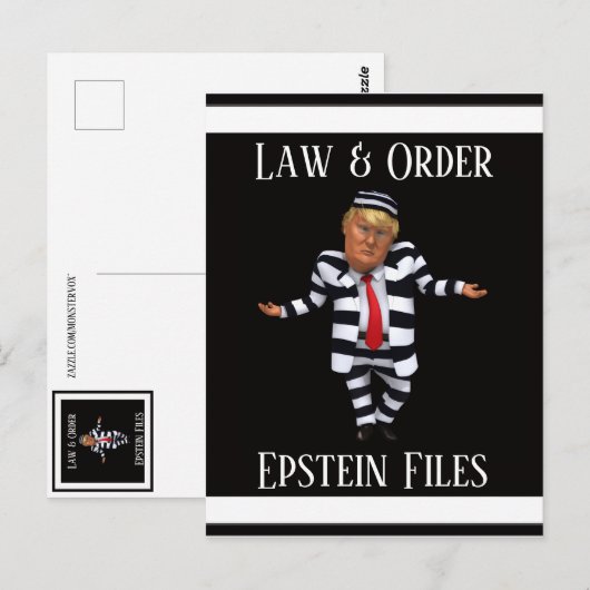 Law & Order-ansichtkaart Briefkaart (Voorkant / Achterkant)