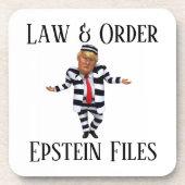 Law & Order Beverage Coaster Bier Onderzetter (Voorkant)