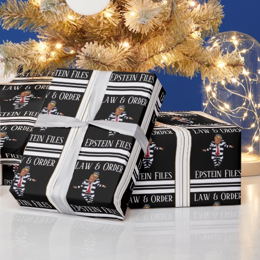 Law & Order Cadeaupapier (Feestdagen)