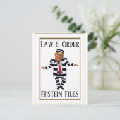 Law & Order Postcard Briefkaart (Staand voorkant)