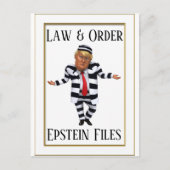 Law & Order Postcard Briefkaart (Voorkant)